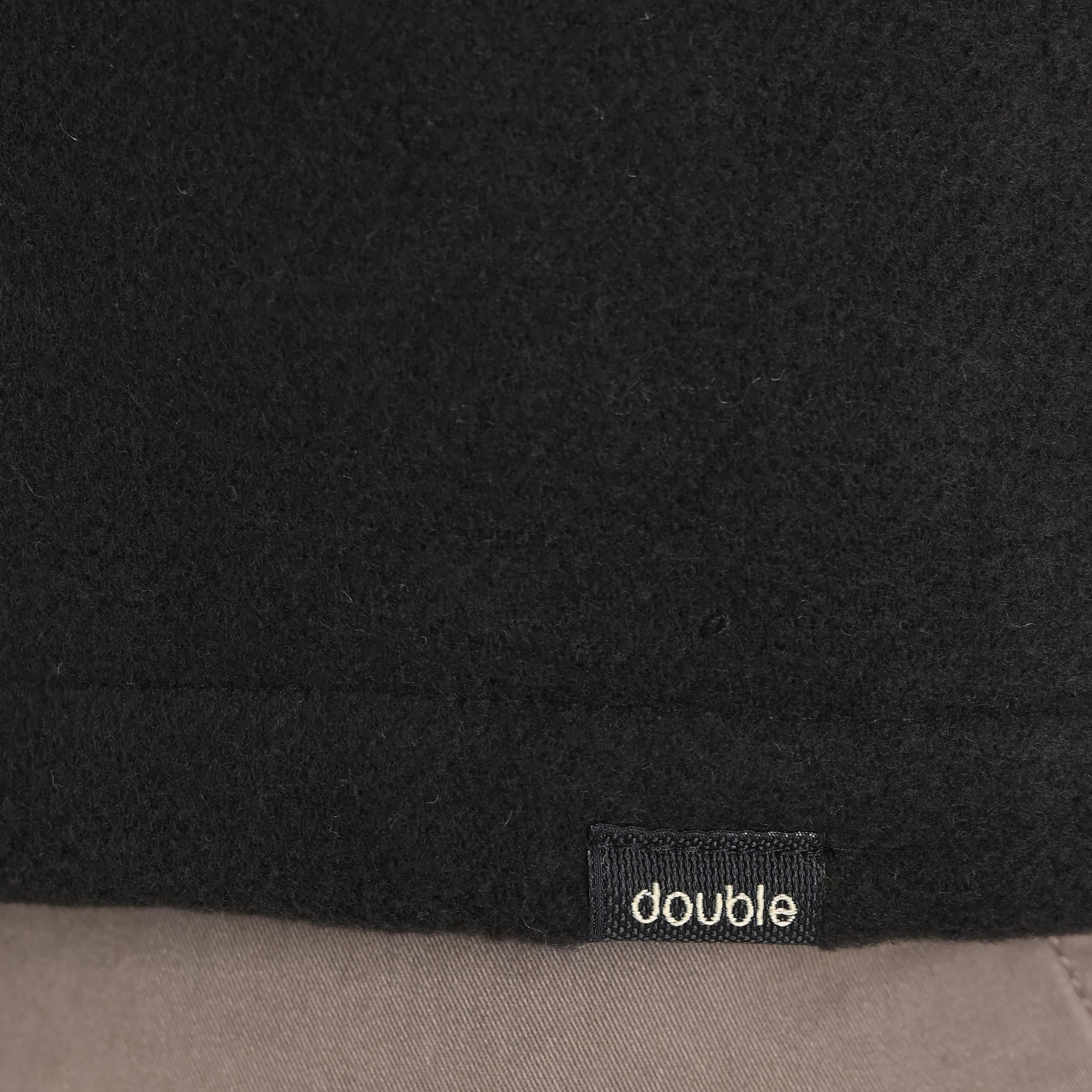 262GS-5236 OVERSHIRTS WITH ZIPPER AND LIGHT PADDING (HEAVY FLANNEL) BLACK - Image 6