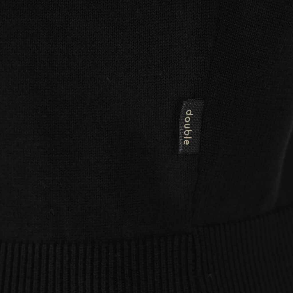 262KNIT-8070 KNITS CREWNECK BLACK