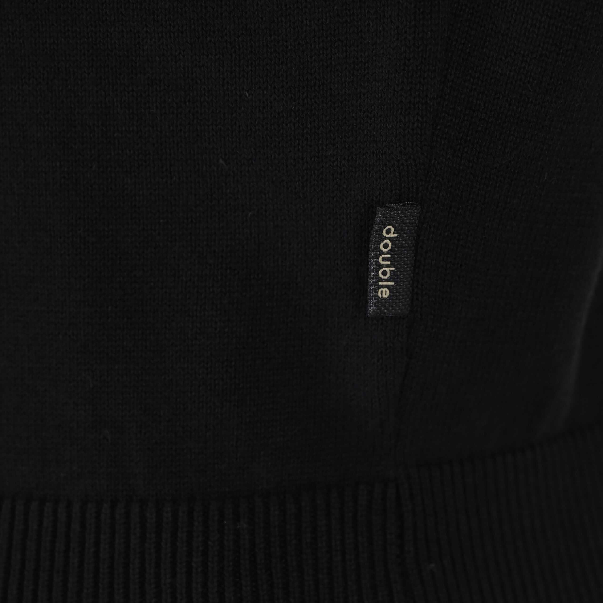 262KNIT-8070 KNITS CREWNECK BLACK - Image 5