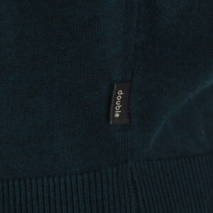 262KNIT-8070 KNITS CREWNECK DK TEAL MELANGE - Image 5