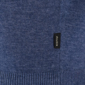 262KNIT-8070 KNITS CREWNECK INDIGO MELANGE - Image 5