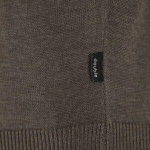 262KNIT-8070 KNITS CREWNECK KHAKI MELANGE - Image 5
