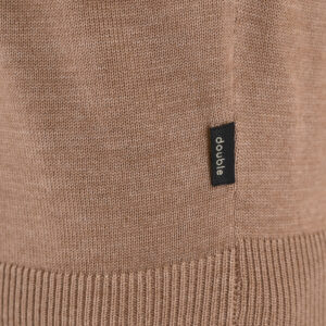 262KNIT-8070 KNITS CREWNECK MD BEIGE MELANGE - Image 5