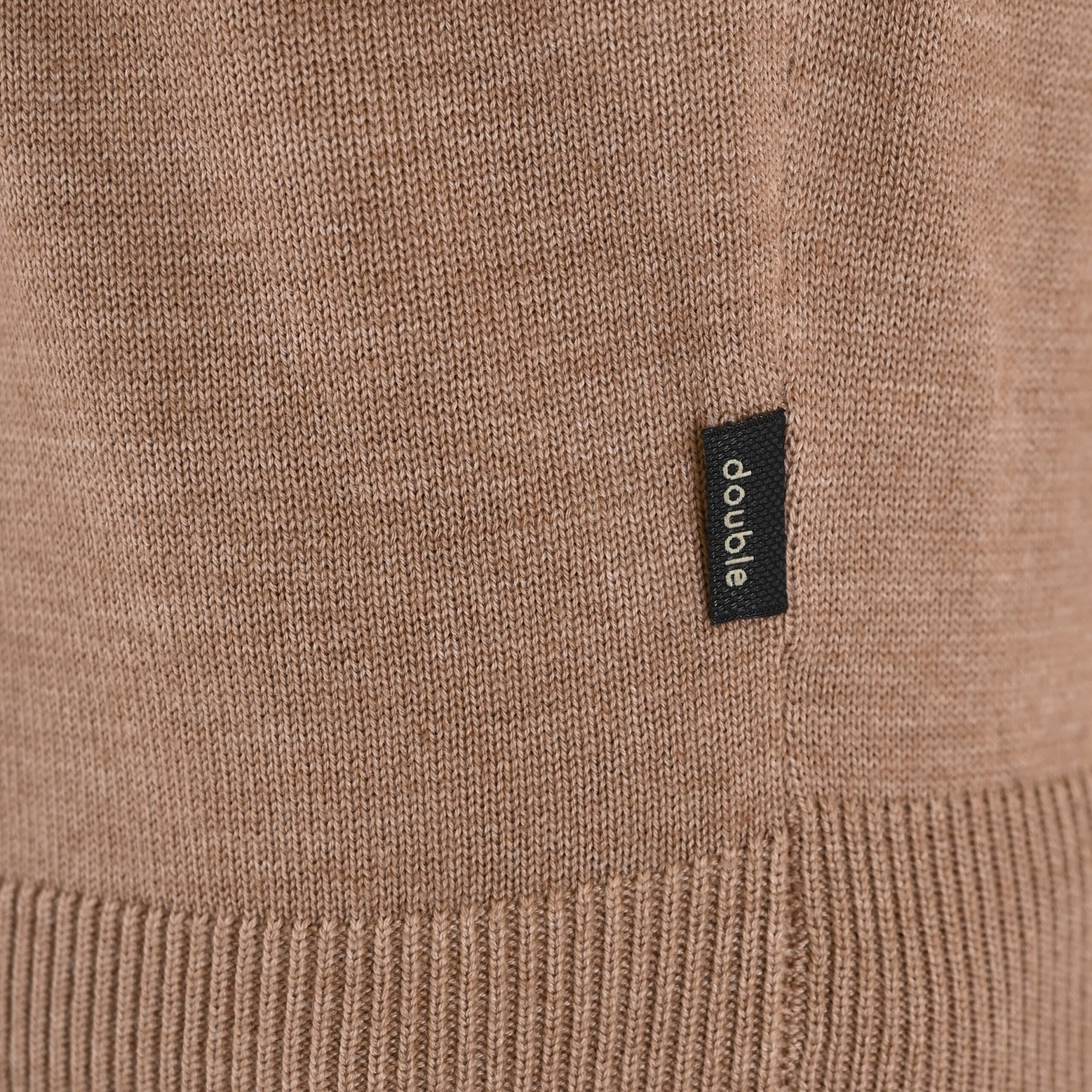 262KNIT-8070 KNITS CREWNECK MD BEIGE MELANGE - Image 5