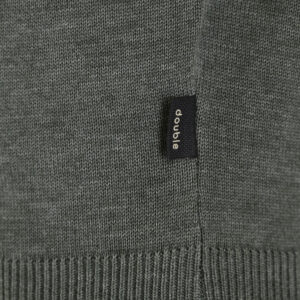 262KNIT-8070 KNITS CREWNECK MOSS GREEN MELANGE - Image 5