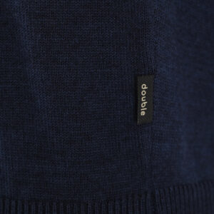 262KNIT-8070 KNITS CREWNECK NAVY MELANGE - Image 5