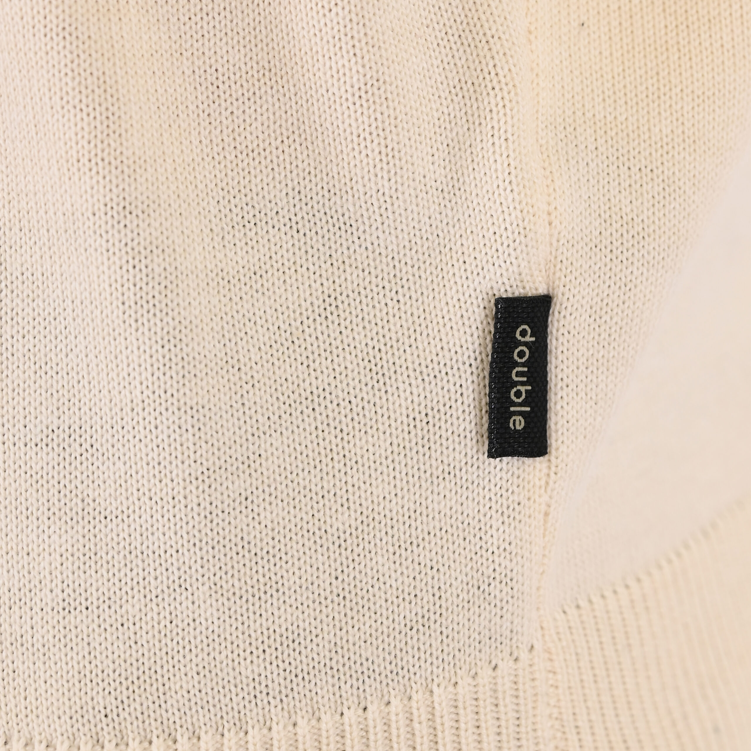262KNIT-8070 KNITS CREWNECK OFF WHITE MELANGE - Image 5