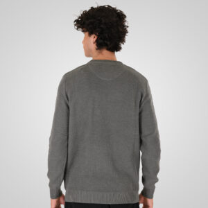 262KNIT-8075 KNITS CREWNECK (SPECIAL KNITTING) AGAVE GREEN - Image 4