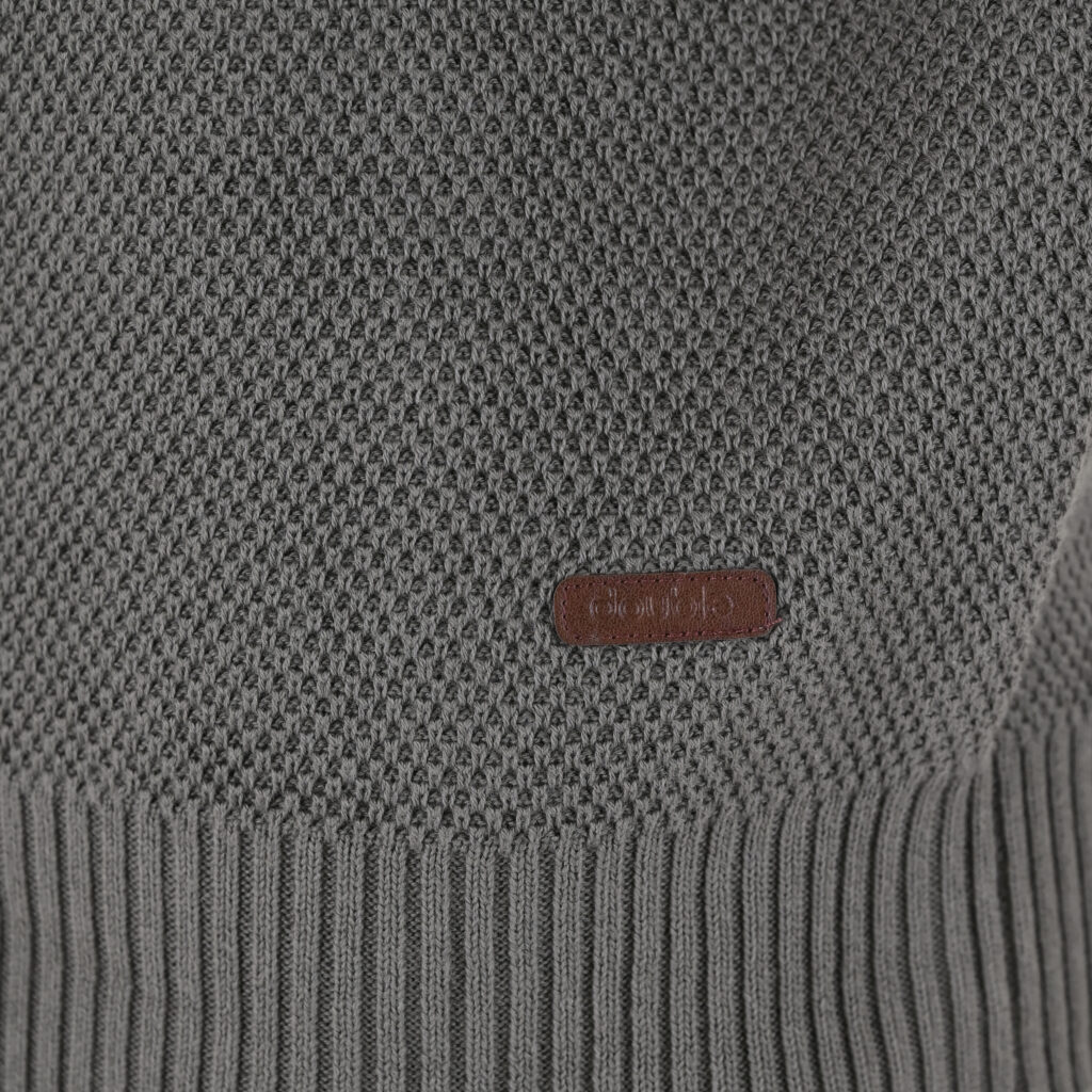 262KNIT-8075 KNITS CREWNECK (SPECIAL KNITTING) AGAVE GREEN