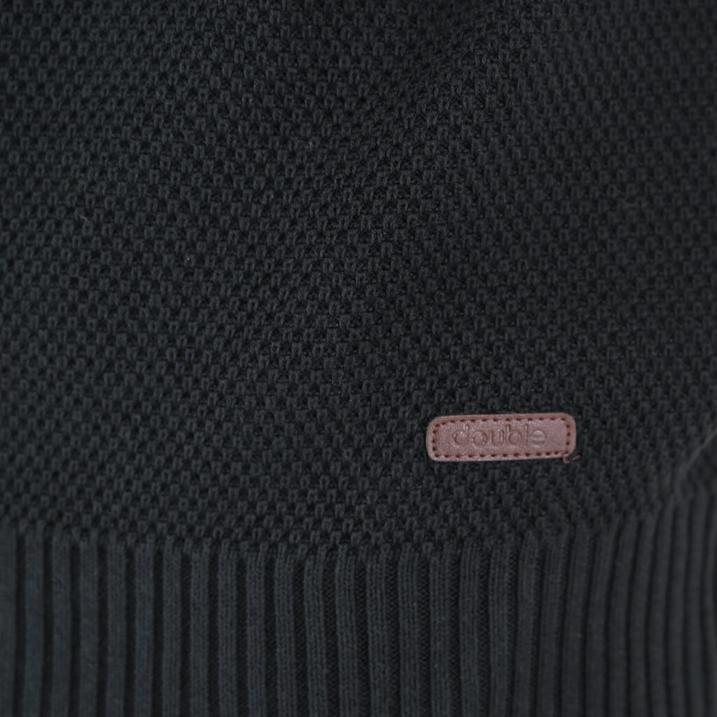 262KNIT-8075 KNITS CREWNECK (SPECIAL KNITTING) DEEP FOREST