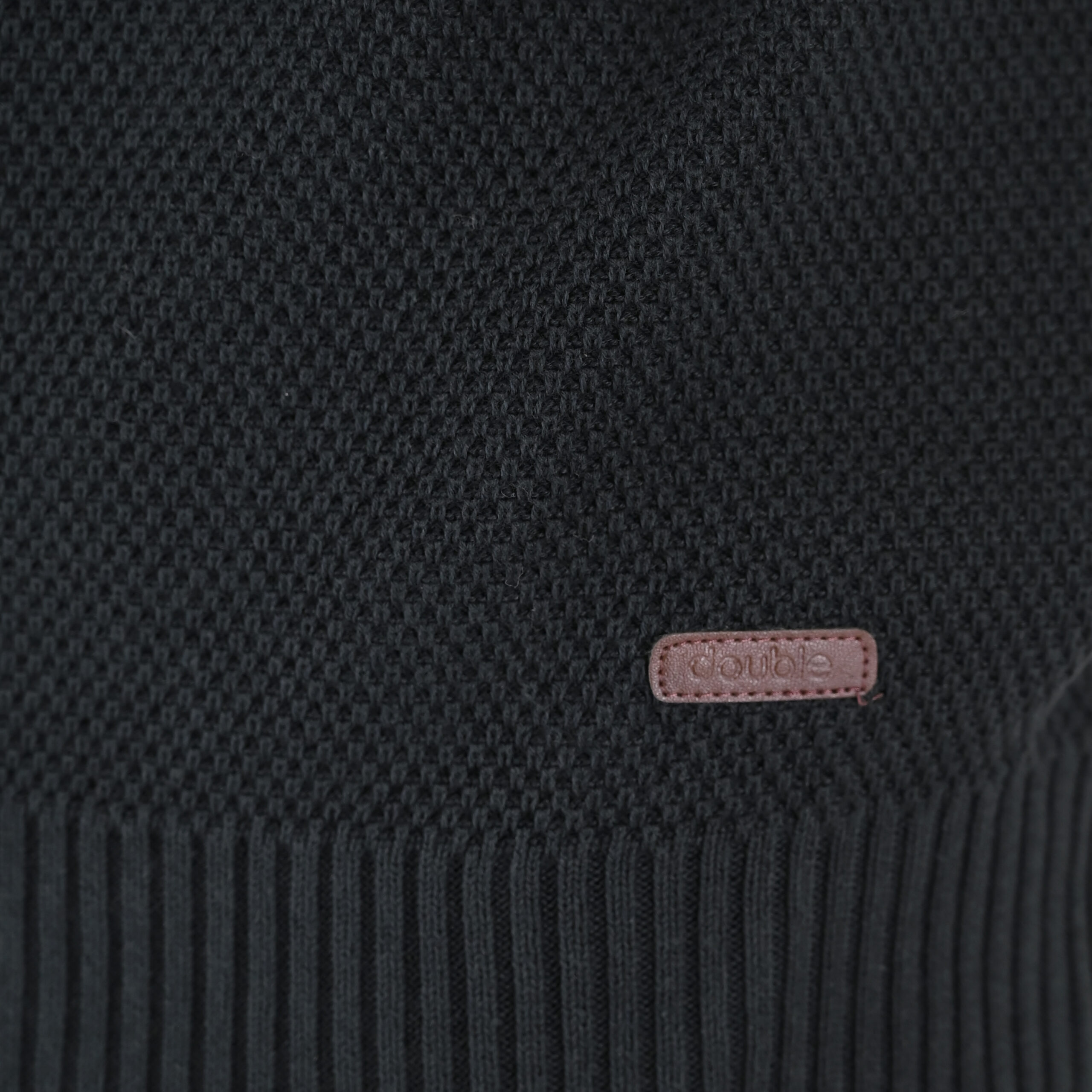 262KNIT-8075 KNITS CREWNECK (SPECIAL KNITTING) DEEP FOREST - Image 5