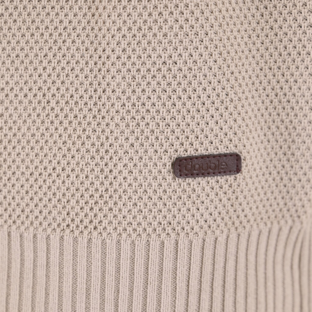 262KNIT-8075 KNITS CREWNECK (SPECIAL KNITTING) ICE