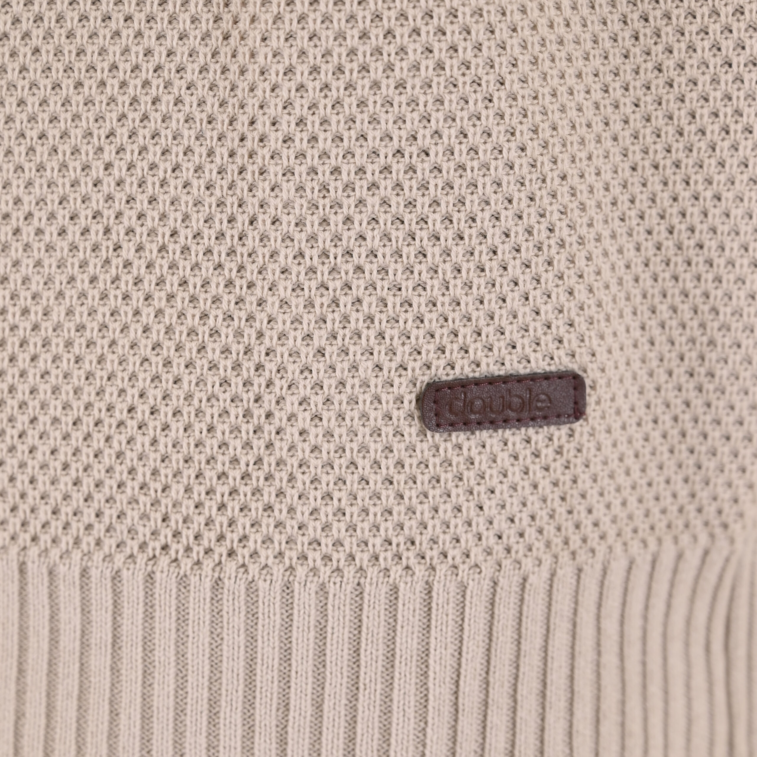 262KNIT-8075 KNITS CREWNECK (SPECIAL KNITTING) ICE - Image 5