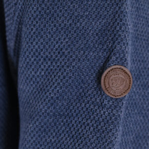 262KNIT-8076 KNITS HALF-ZIP (SPECIAL KNITTING) INDIGO - Image 5