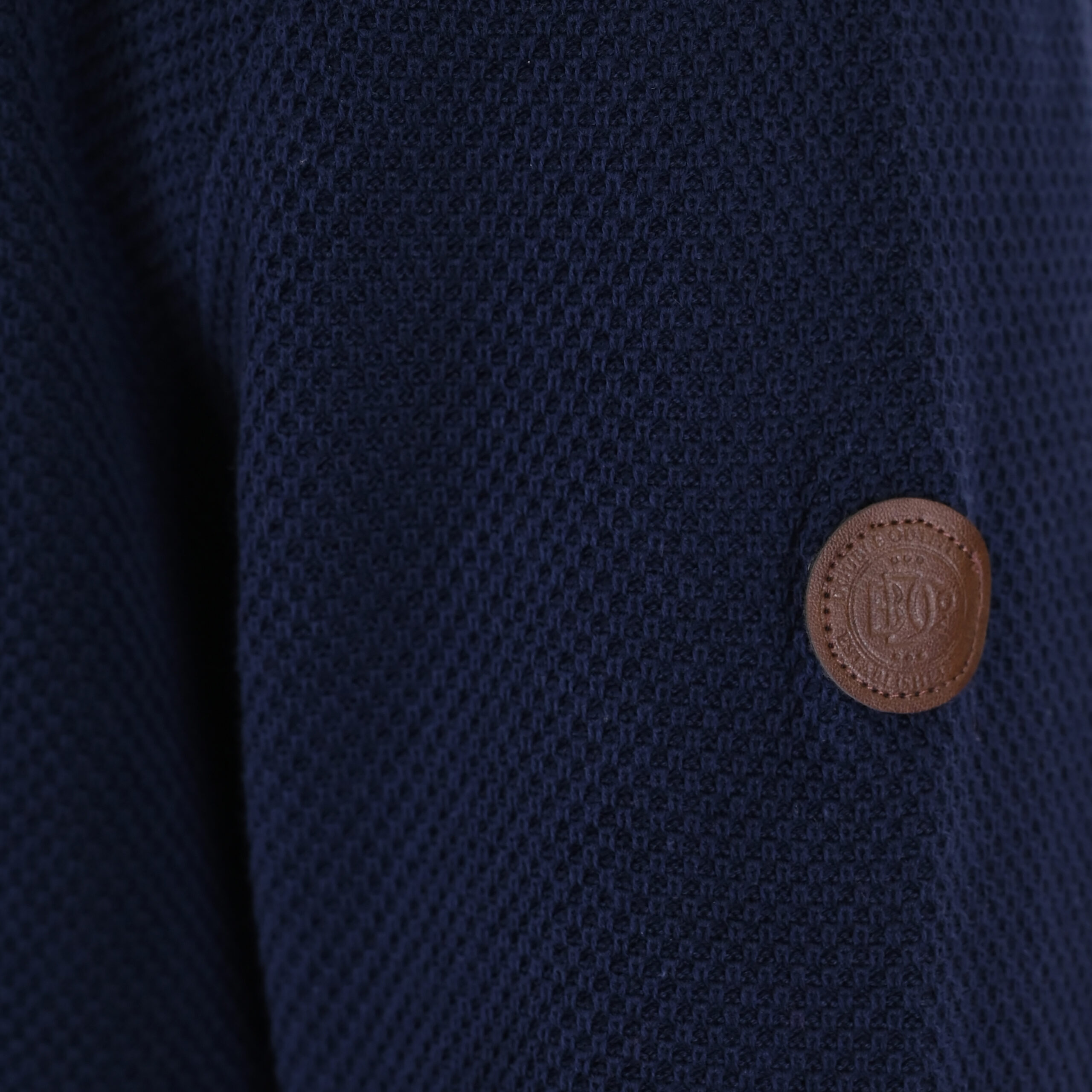 262KNIT-8077 KNITS FULL-ZIP (SPECIAL KNITTING) BLUE MARINE - Image 5