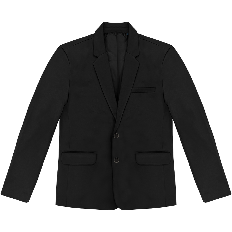 262MBK-2103 BLAZERS BLACK
