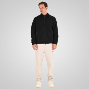 262MFT-7085 SHERPA FULL ZIP WITH ZIP BODY POCKETS BLACK