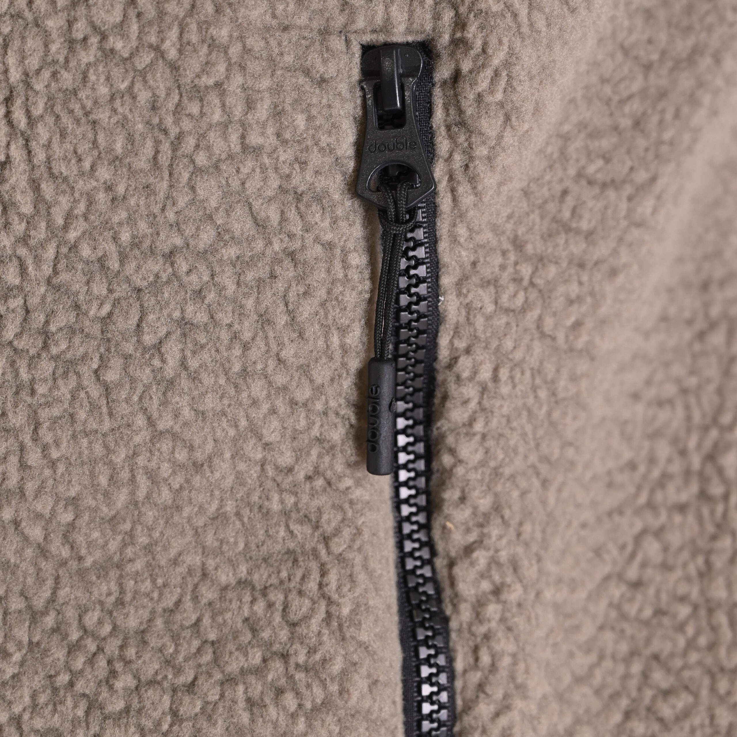262MFT-7085 SHERPA FULL ZIP WITH ZIP BODY POCKETS TAUPE - Image 6