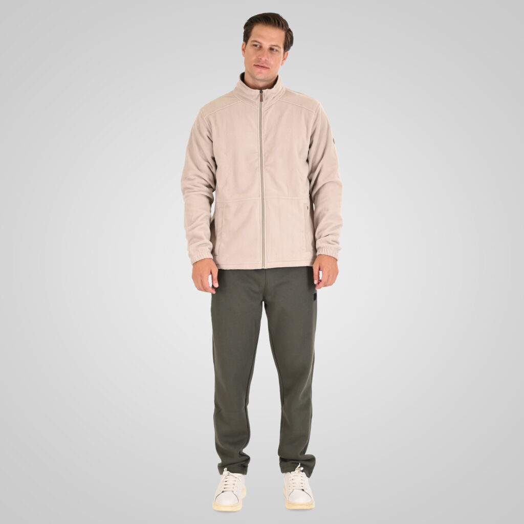 262MFT-7088 POLAR FLEECE TOP FULL-ZIP ICE