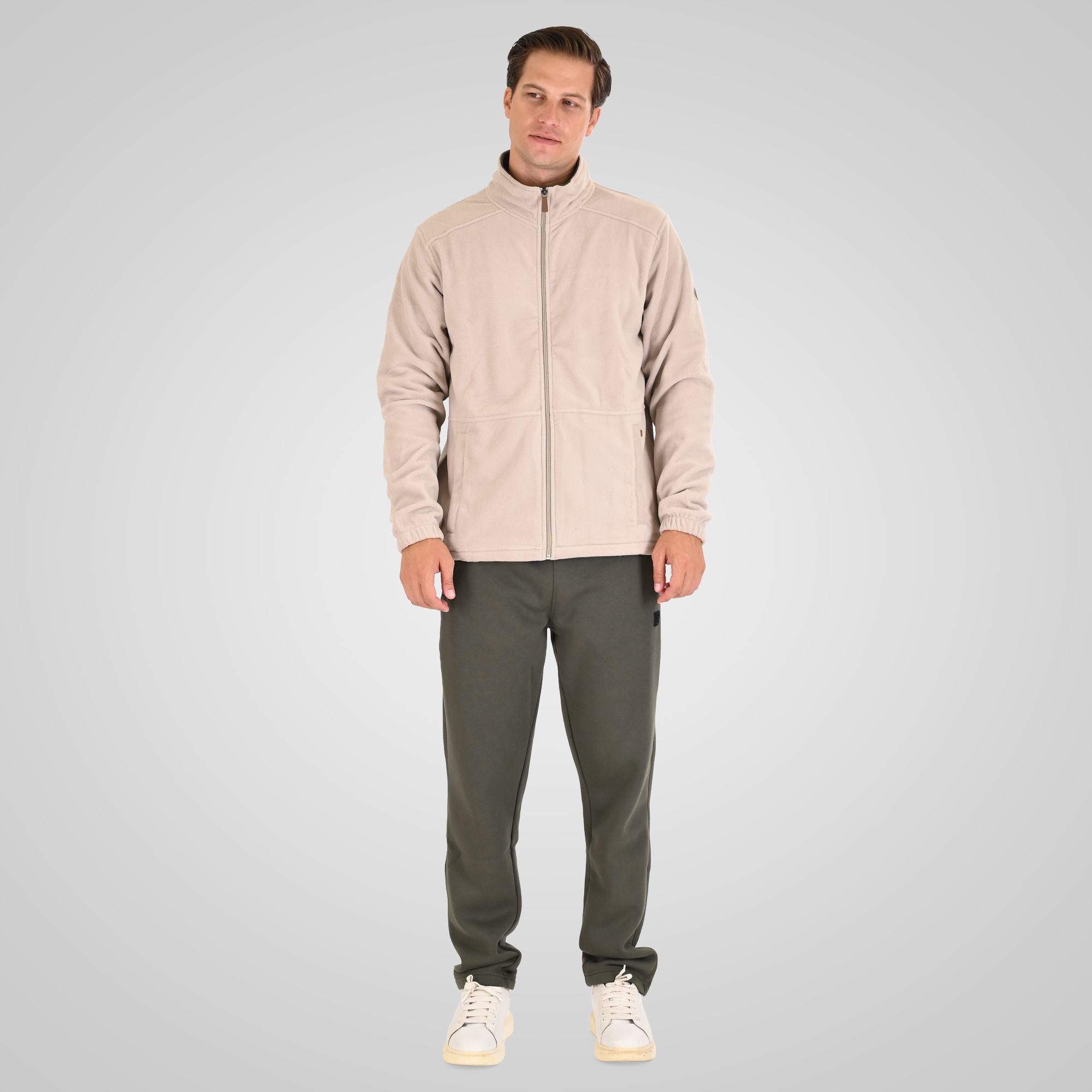 262MFT-7088 POLAR FLEECE TOP FULL-ZIP ICE - Image 2