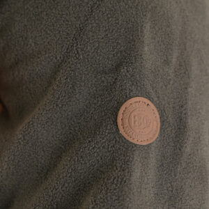 262MFT-7088 POLAR FLEECE TOP FULL-ZIP KHAKI - Image 5