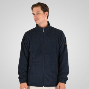 262MFT-7088 POLAR FLEECE TOP FULL-ZIP NAVY