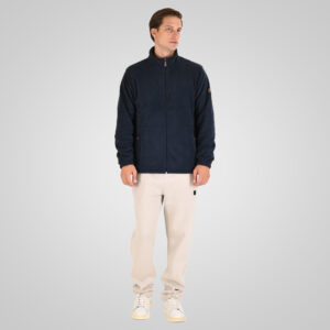 262MFT-7088 POLAR FLEECE TOP FULL-ZIP NAVY