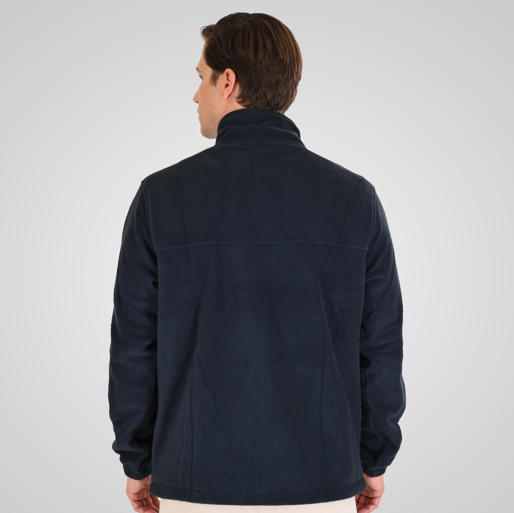 262MFT-7088 POLAR FLEECE TOP FULL-ZIP NAVY - Image 4