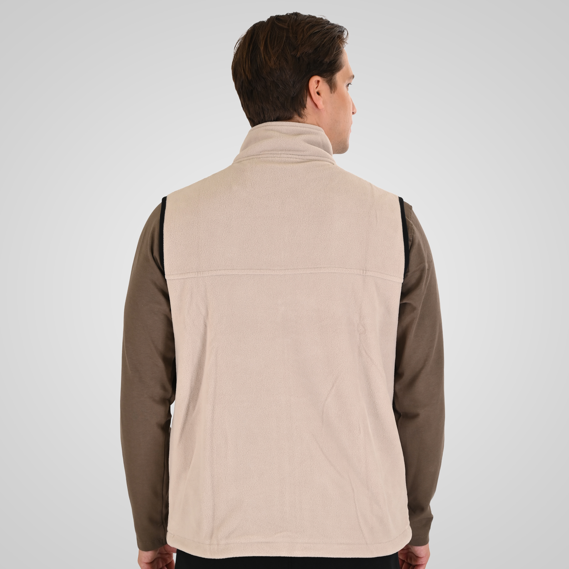 262MFT-7089 SLEEVELESS POLAR FLEECE TOP FULL-ZIP ICE - Image 4