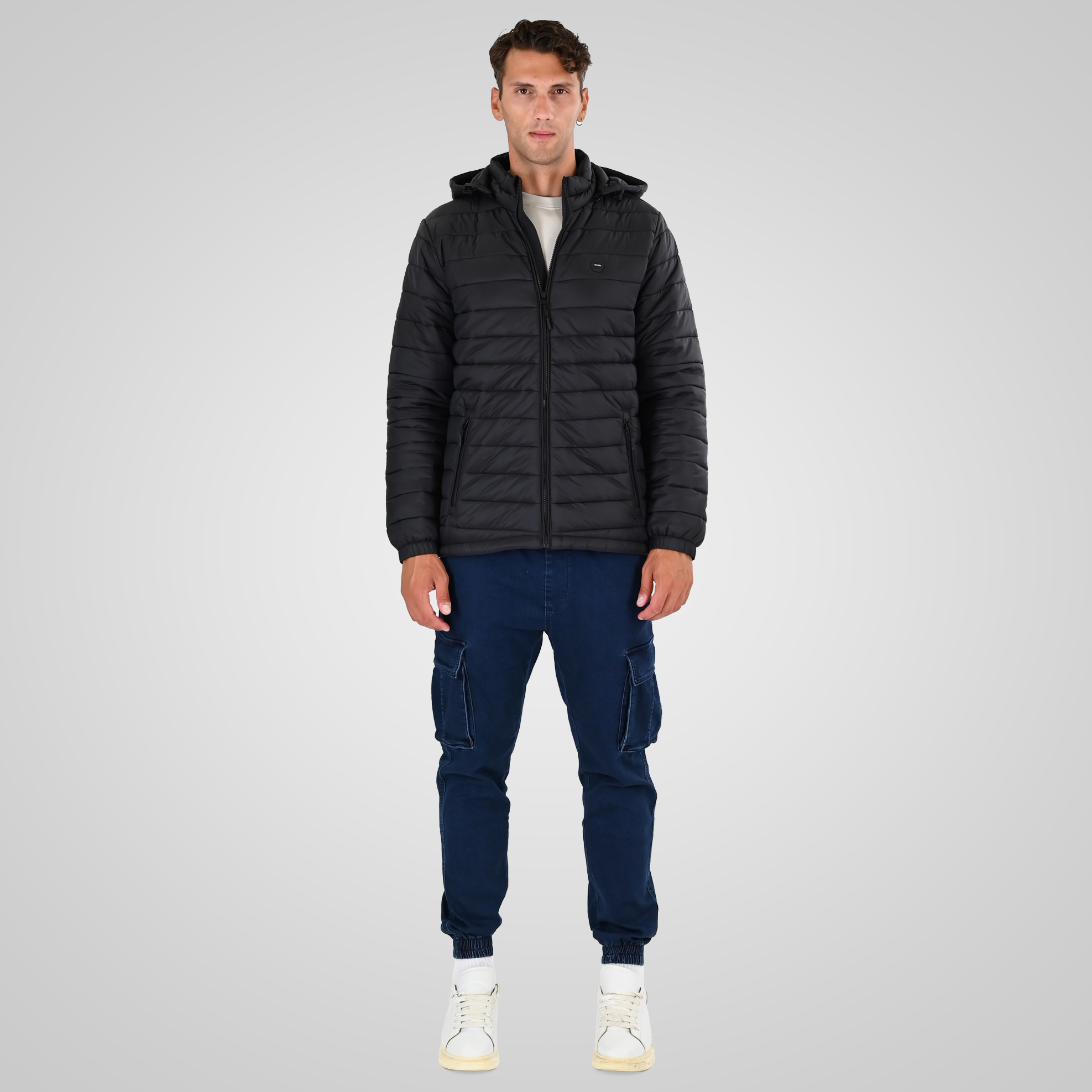 262MJK-2045 JACKETS BLACK - Image 2