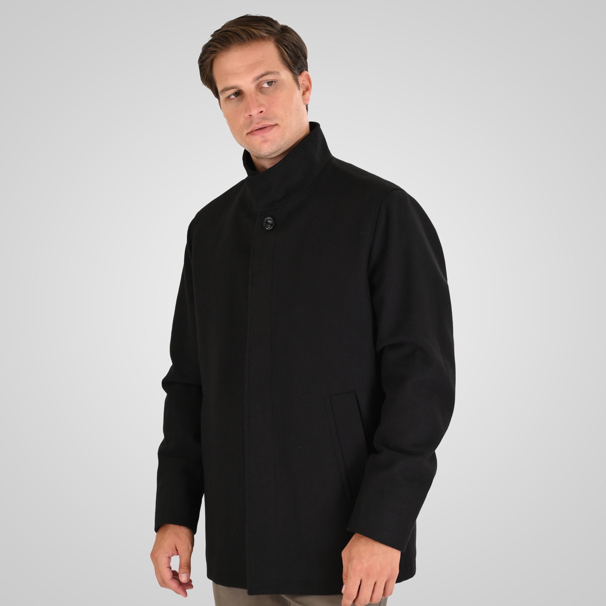 262MJK-2108 COATS BLACK - Image 3