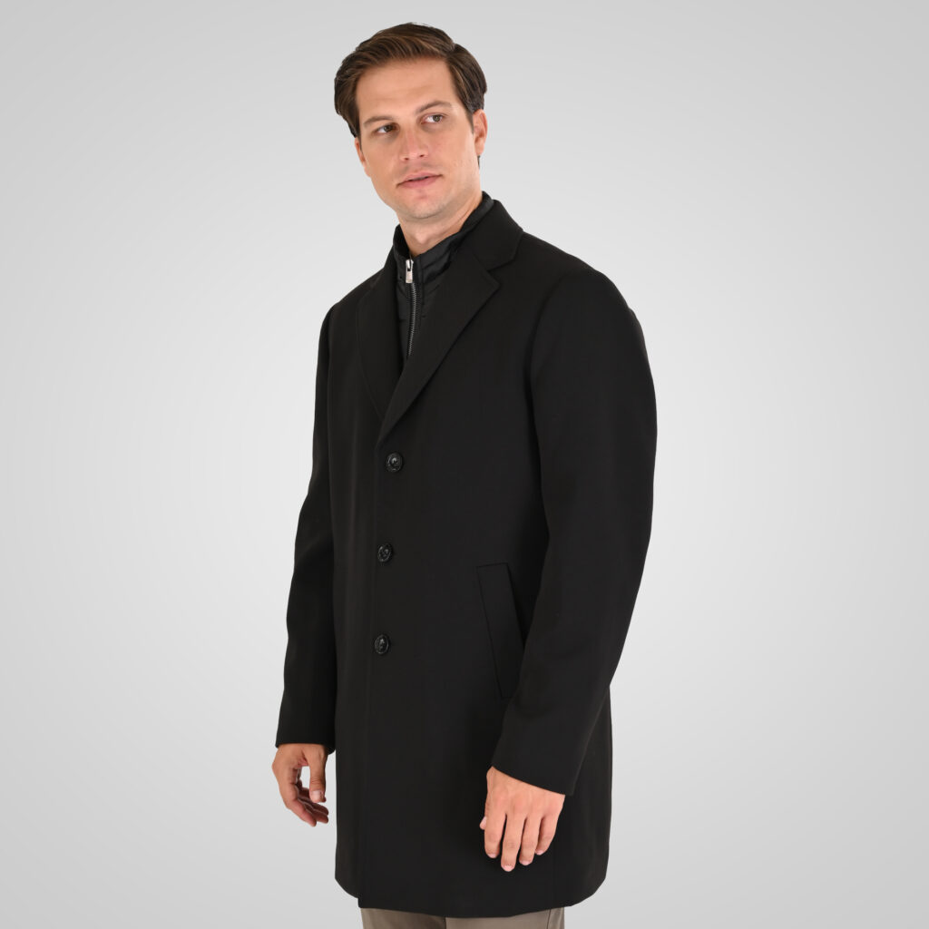 262MJK-2109 COATS LONG BLACK