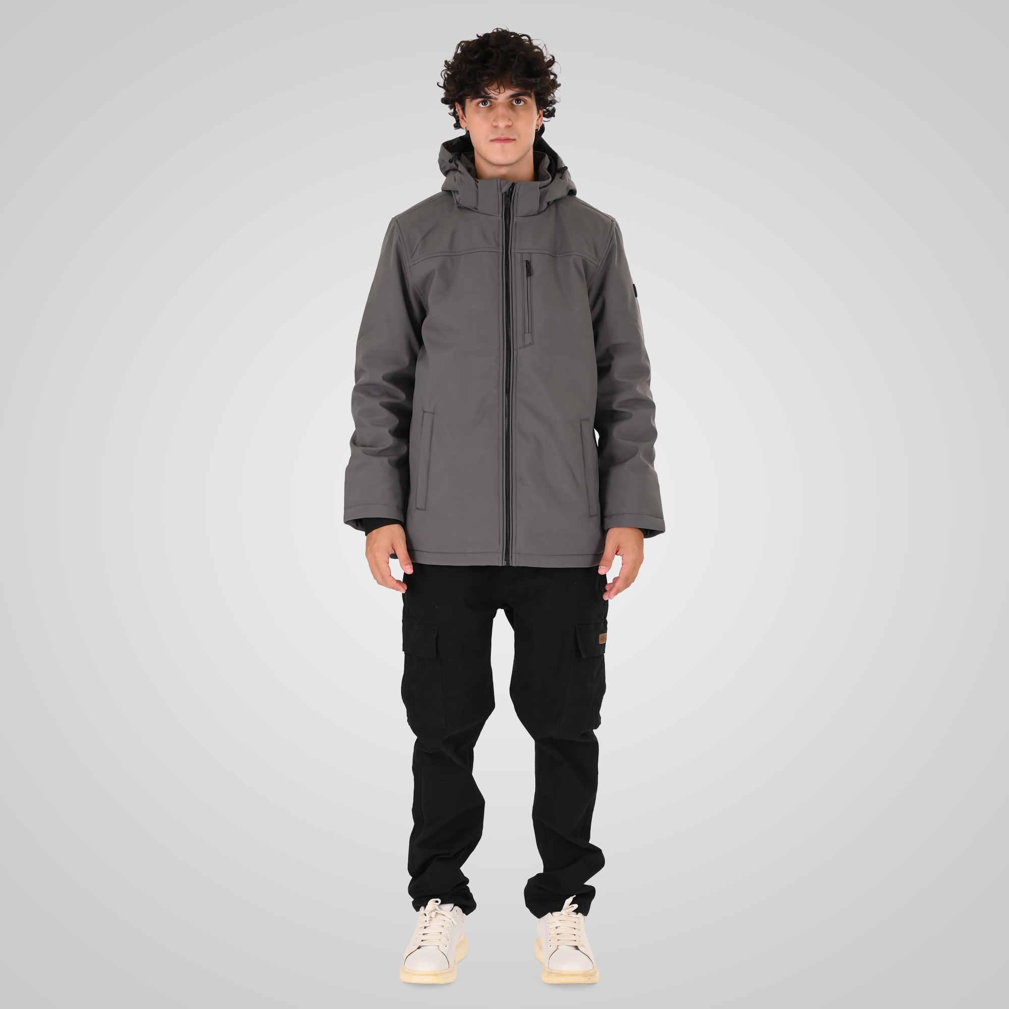 262MJK-2114 JACKETS WARM GREY - Image 2