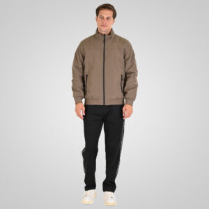 262MJK-2115 JACKETS BOMBER WITH FLEECE INSIDE MUD