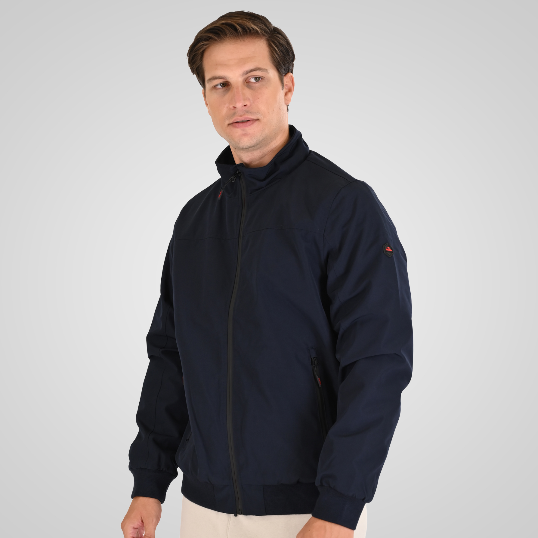 262MJK-2115 JACKETS BOMBER WITH FLEECE INSIDE NAVY - Image 3