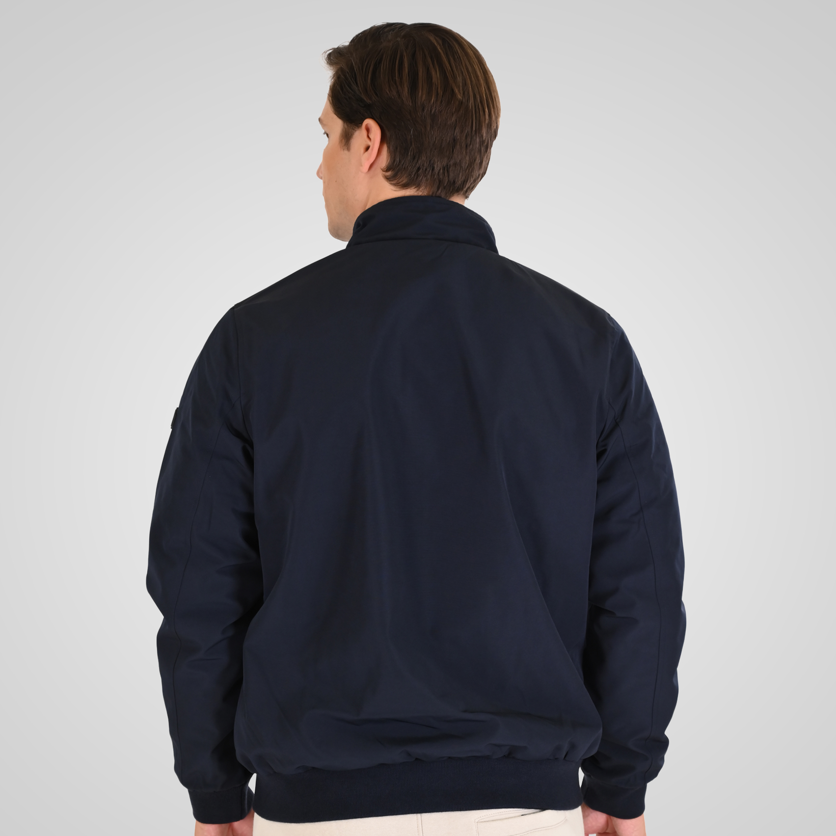 262MJK-2115 JACKETS BOMBER WITH FLEECE INSIDE NAVY - Image 4