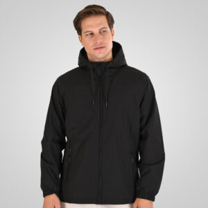 262MJK-2116 JACKETS WITH FLEECE INSIDE BLACK