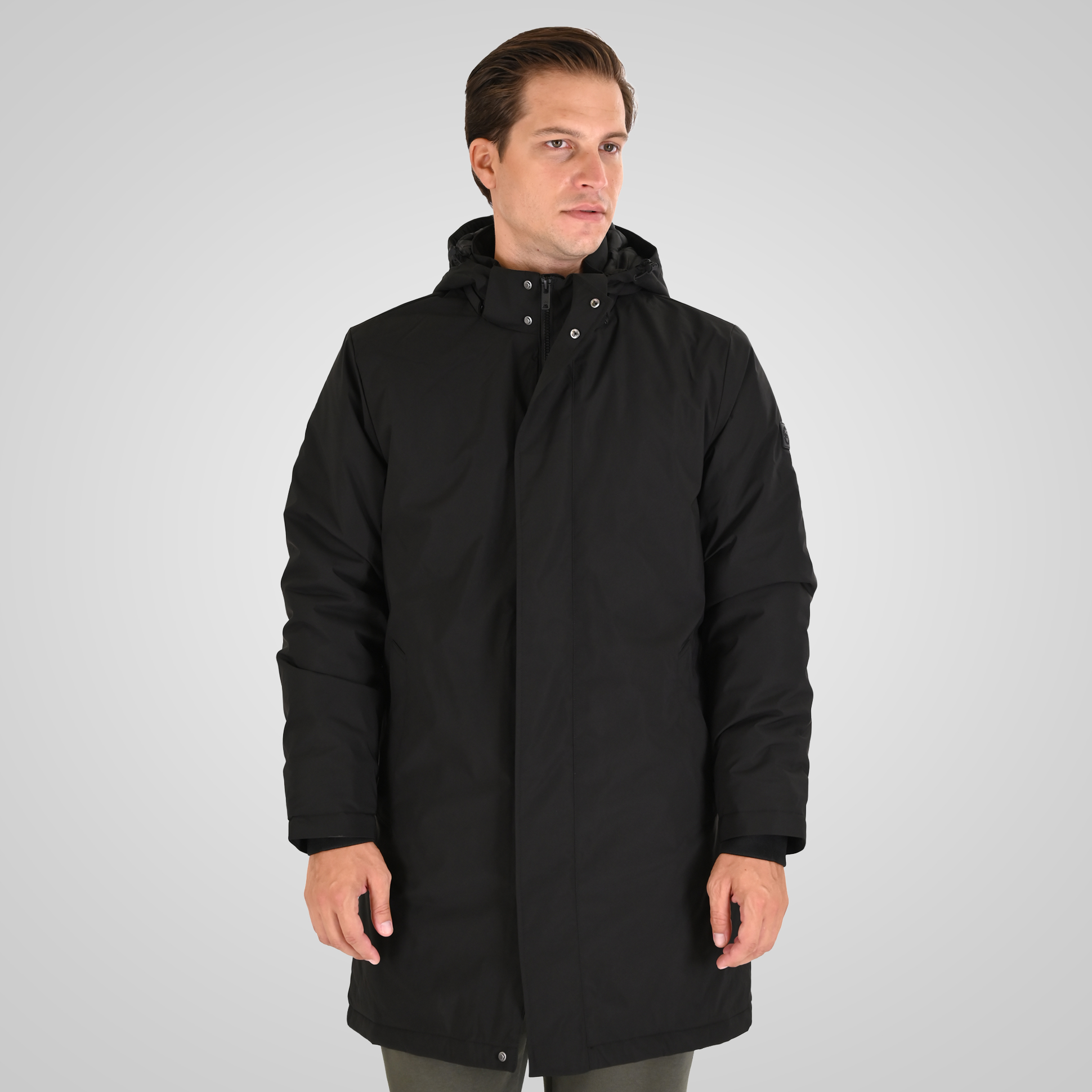262MJK-2118 JACKETS LONG LENGTH BLACK - Image 1