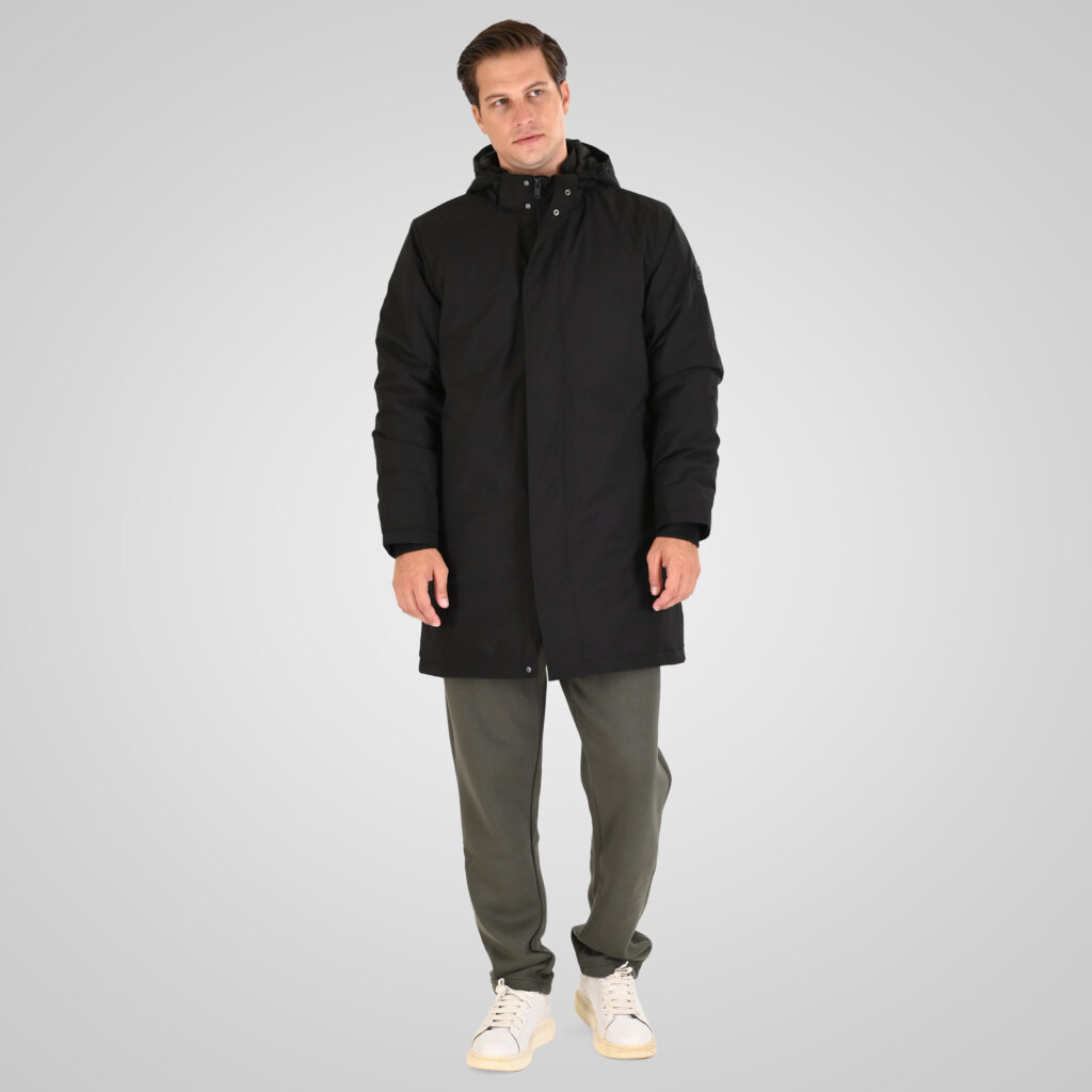262MJK-2118 JACKETS LONG LENGTH BLACK