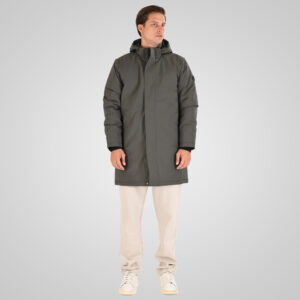 262MJK-2118 JACKETS LONG LENGTH GREY GREEN