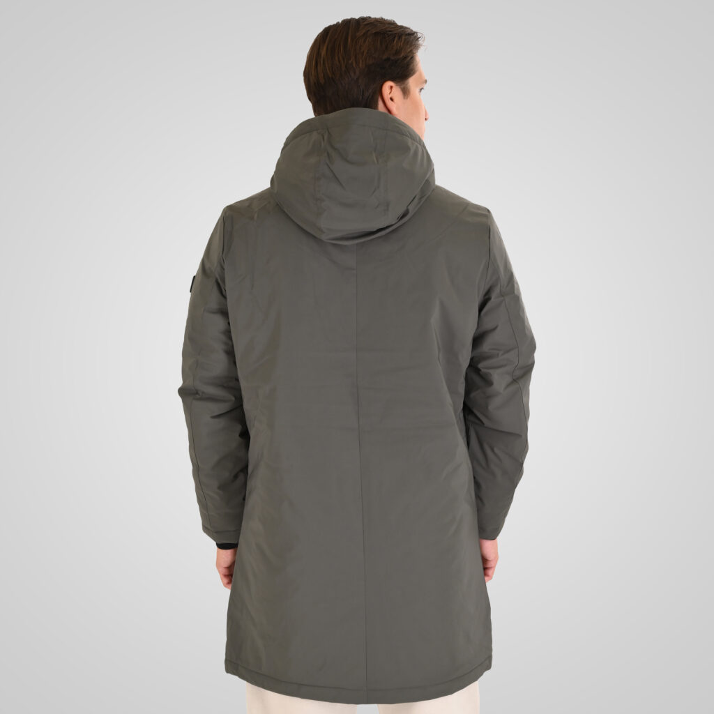 262MJK-2118 JACKETS LONG LENGTH GREY GREEN