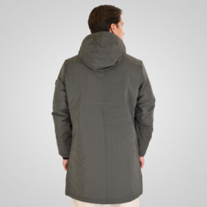 262MJK-2118 JACKETS LONG LENGTH GREY GREEN - Image 4