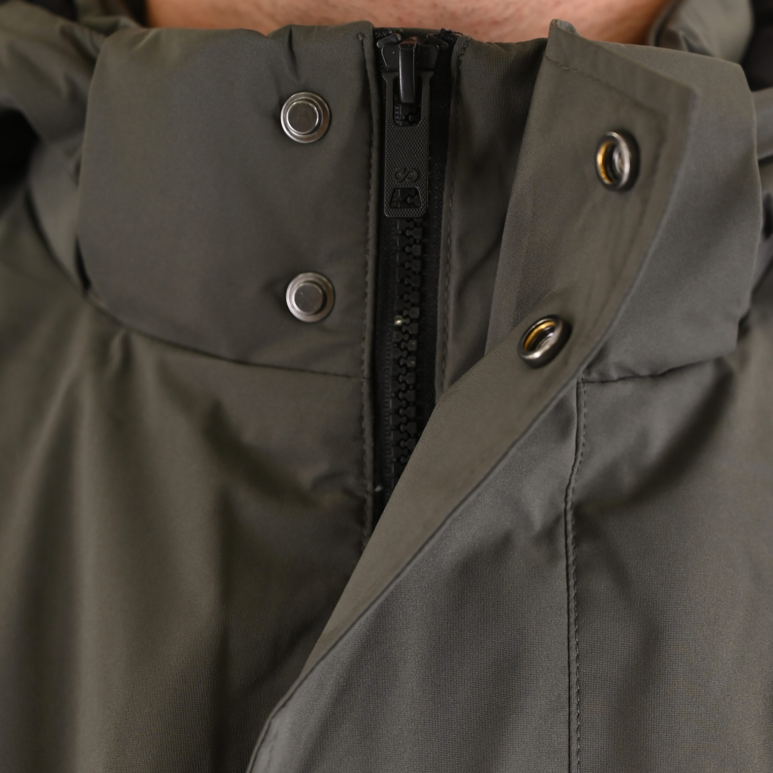 262MJK-2118 JACKETS LONG LENGTH GREY GREEN - Image 6
