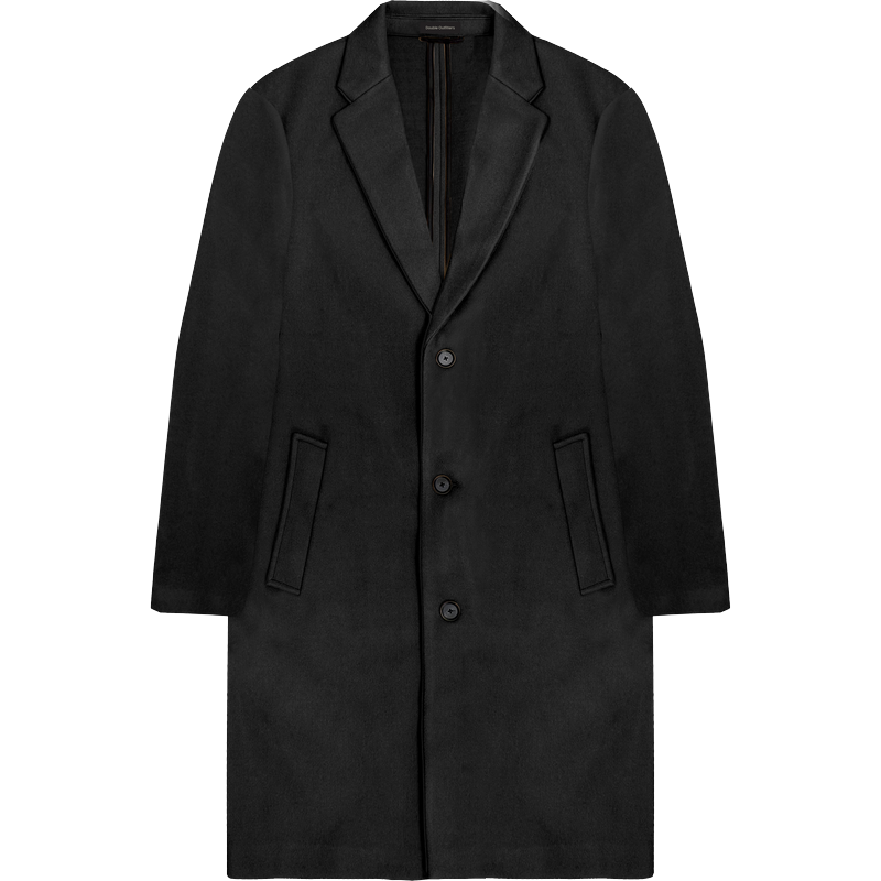 262MJK-2126 COATS LONG BLACK