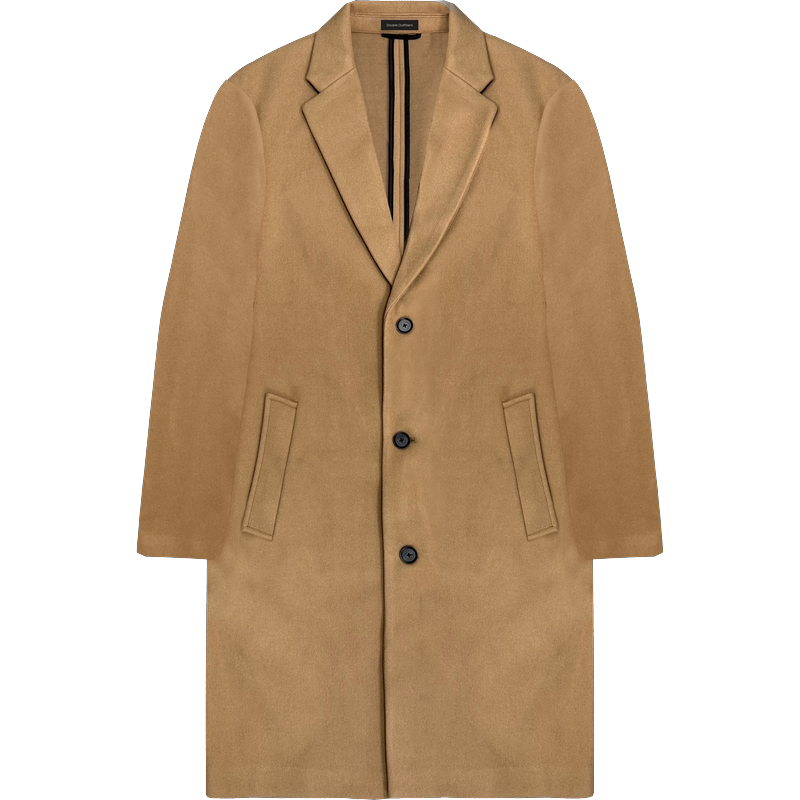 262MJK-2126 COATS LONG CAMEL