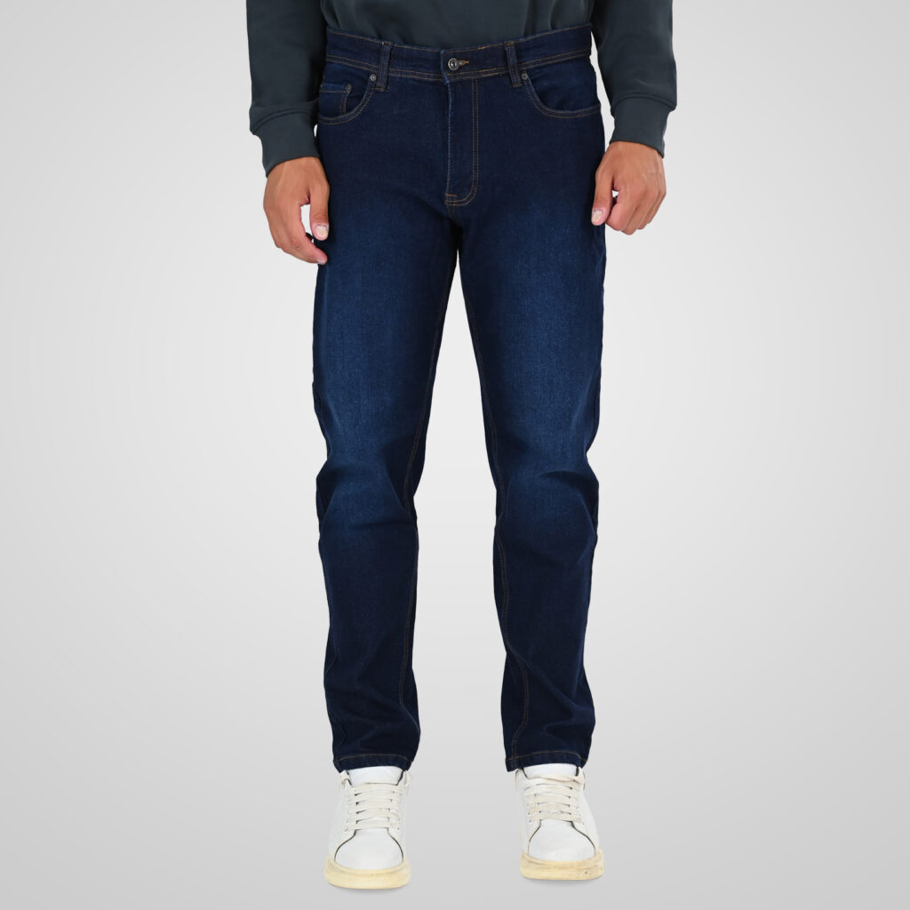 262MJP-4136 PANTS DENIM DK BLUE DENIM