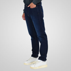 262MJP-4136 PANTS DENIM DK BLUE DENIM - Image 3
