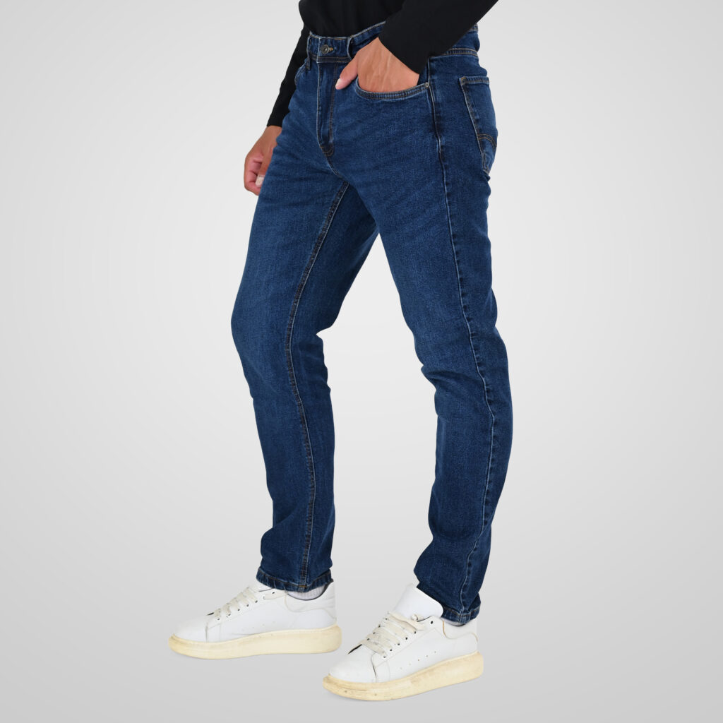 262MJP-4136 PANTS DENIM MD BLUE DENIM