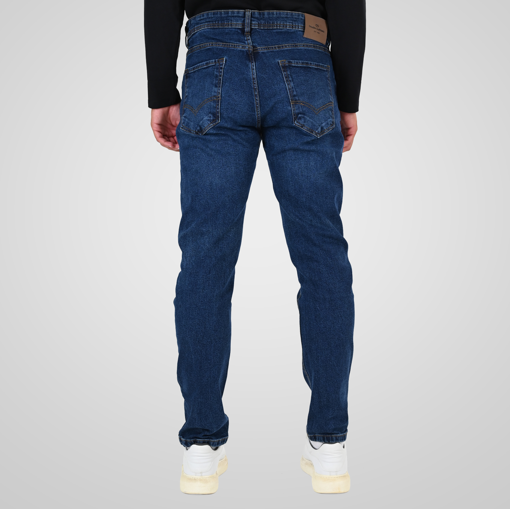 262MJP-4136 PANTS DENIM MD BLUE DENIM - Image 4