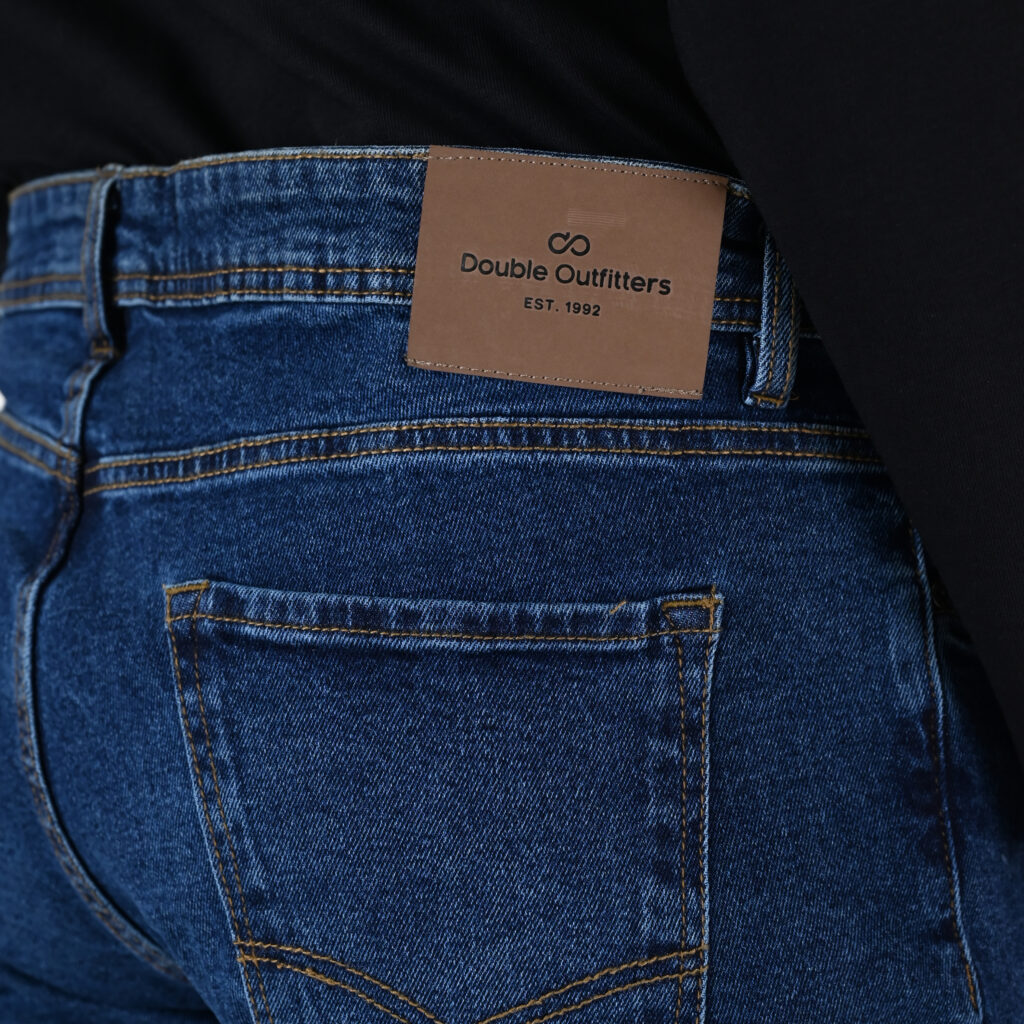 262MJP-4136 PANTS DENIM MD BLUE DENIM